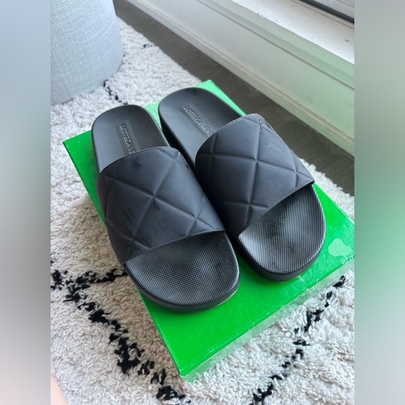 Bottega Veneta Rubber Sandals/Slides Size 41 - Picture 1 of 5